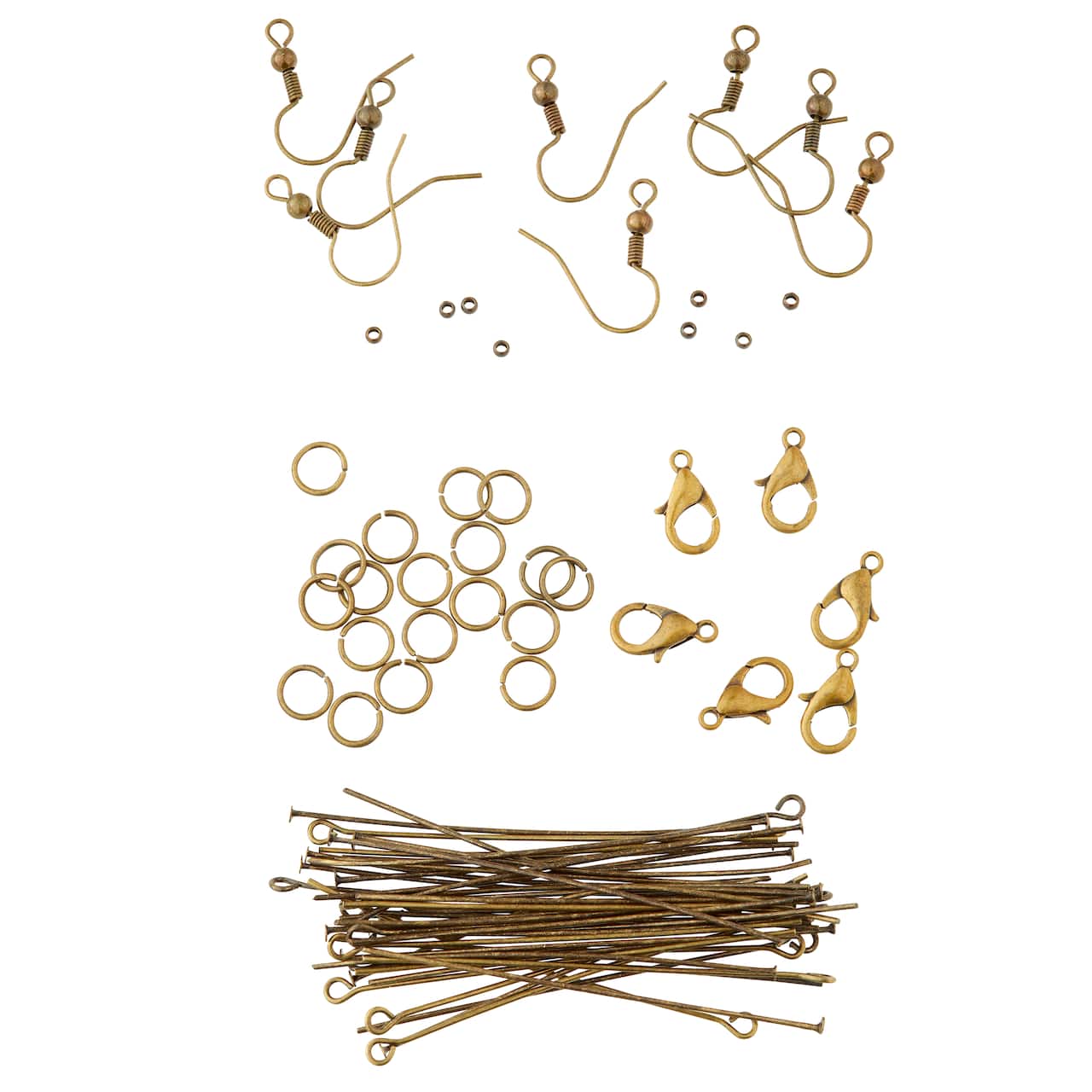 Oxidized Gold Findings by Bead Landing&#x2122;